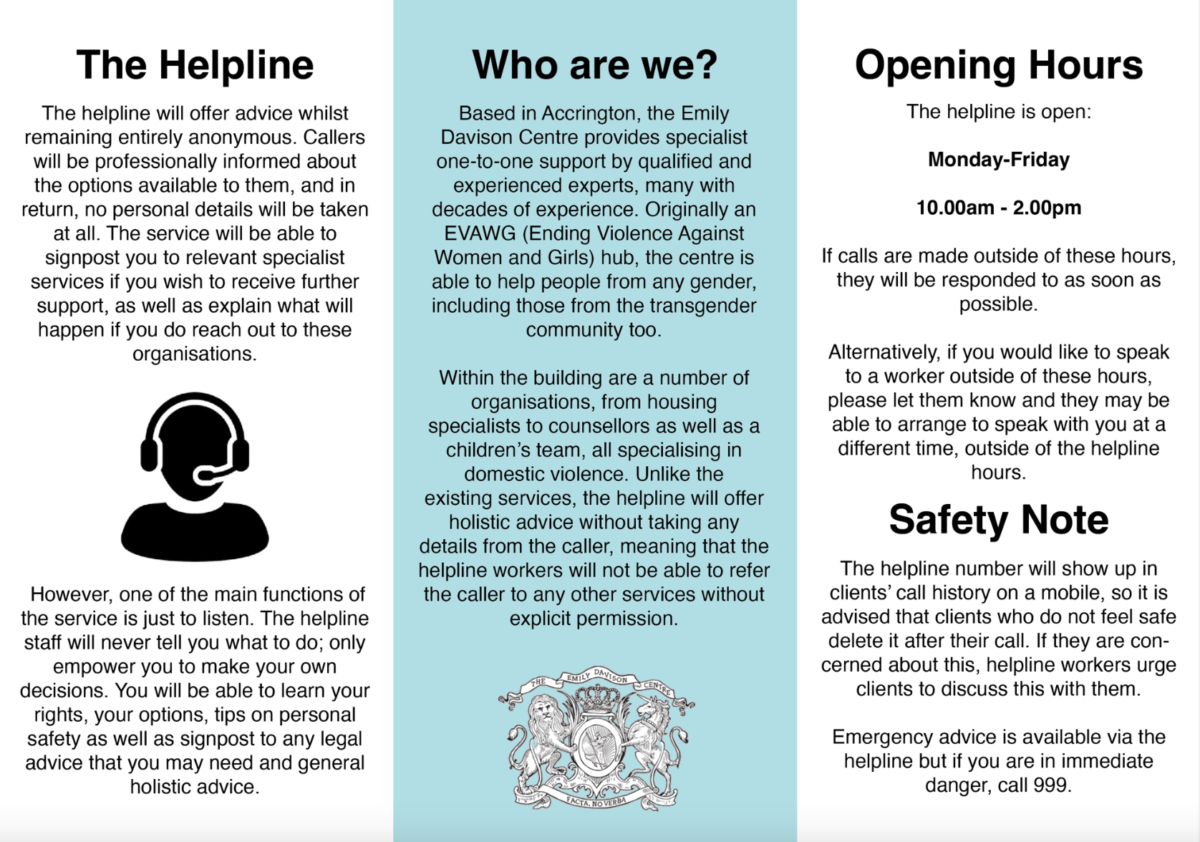 Specialist Services in Lancashire for Victims of Domestic Abuse